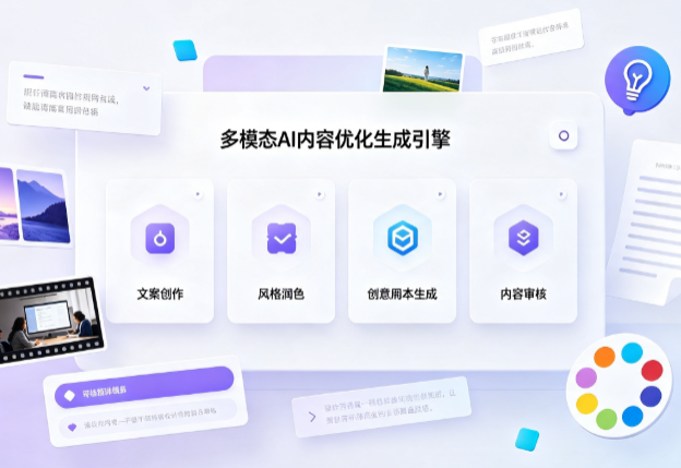 新兴区AI智能内容优化创新 多模态生成技术丰富数字内容创作生态