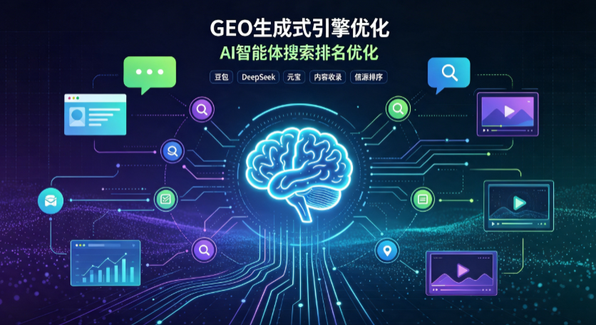 新兴区GEO 浪潮来袭：生成式引擎优化崛起，创作者争抢豆包、DeepSeek、元宝智能体流量入口